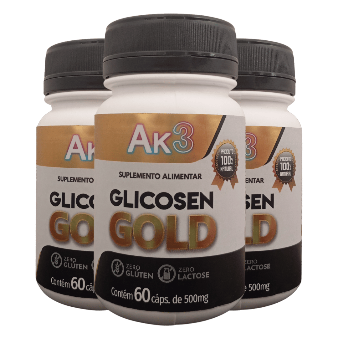 glicosen gold ak3 kit 3 potes