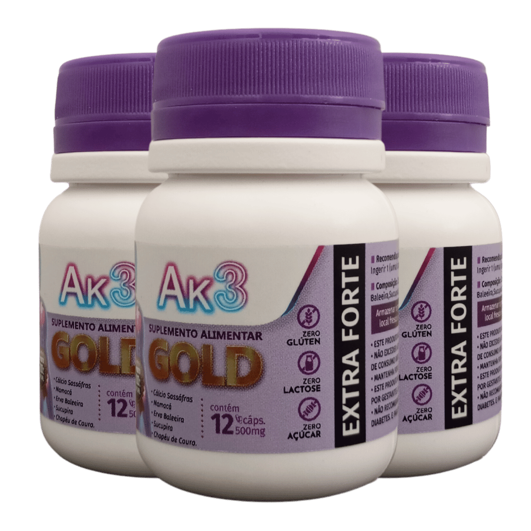 gold ak3 extra forte kit 3 potes